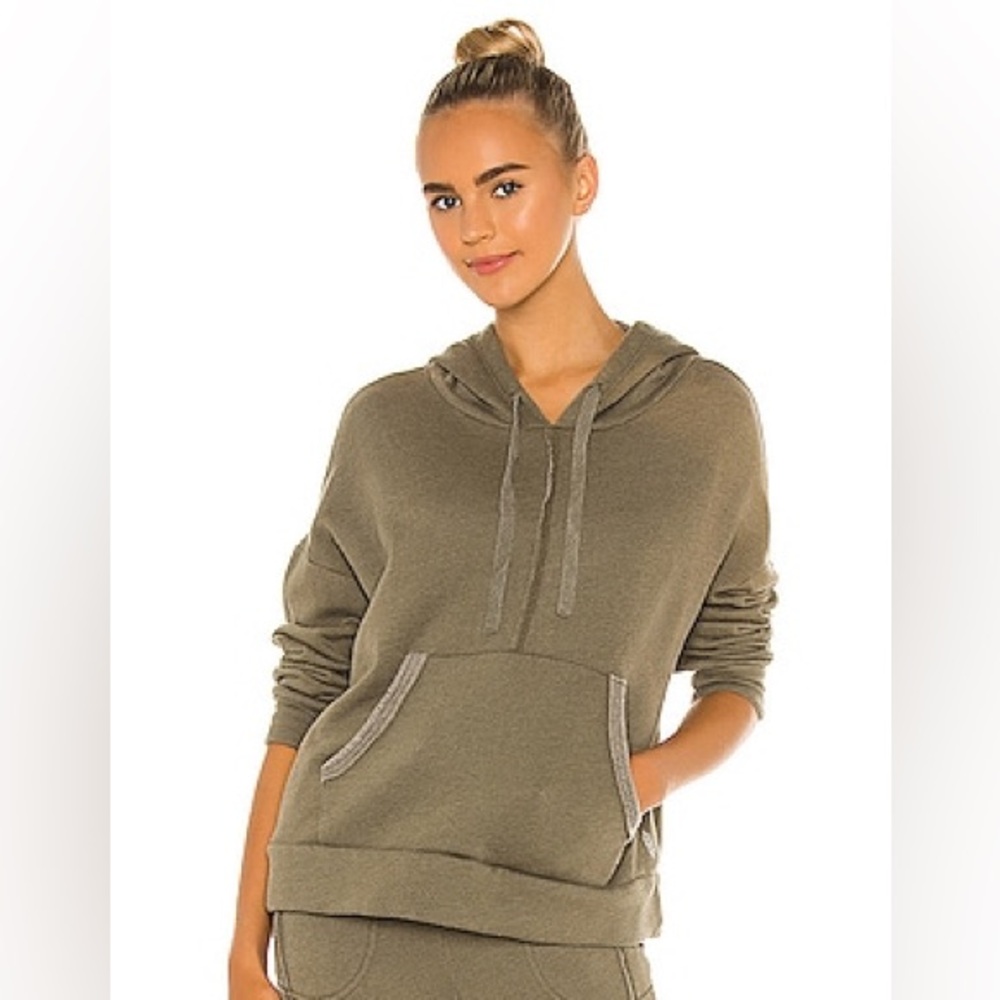 Free People fp movement sage green hoodie pocket - Picture 4 of 5